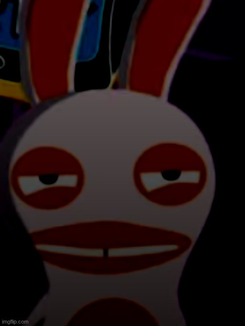 Devious Rabbid | image tagged in devious rabbid | made w/ Imgflip meme maker