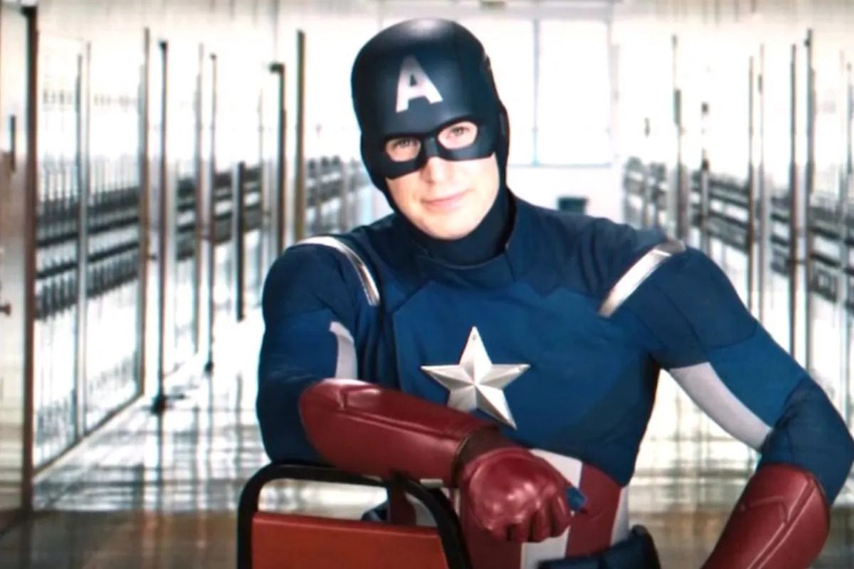 Captain America Detention Blank Meme Template