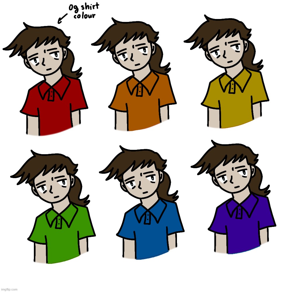 which one do yall like other than the normal colour | image tagged in dea,drawing | made w/ Imgflip meme maker