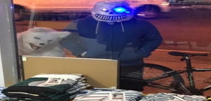 ARE YA READY KIDS!? | image tagged in sans and the annoying dog peaking through the window,oh yeah oh no,sans,undertale | made w/ Imgflip meme maker