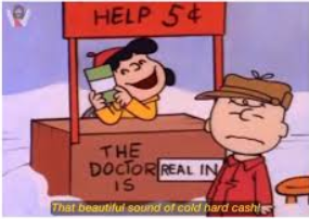 Money Addict Lucy Blank Meme Template