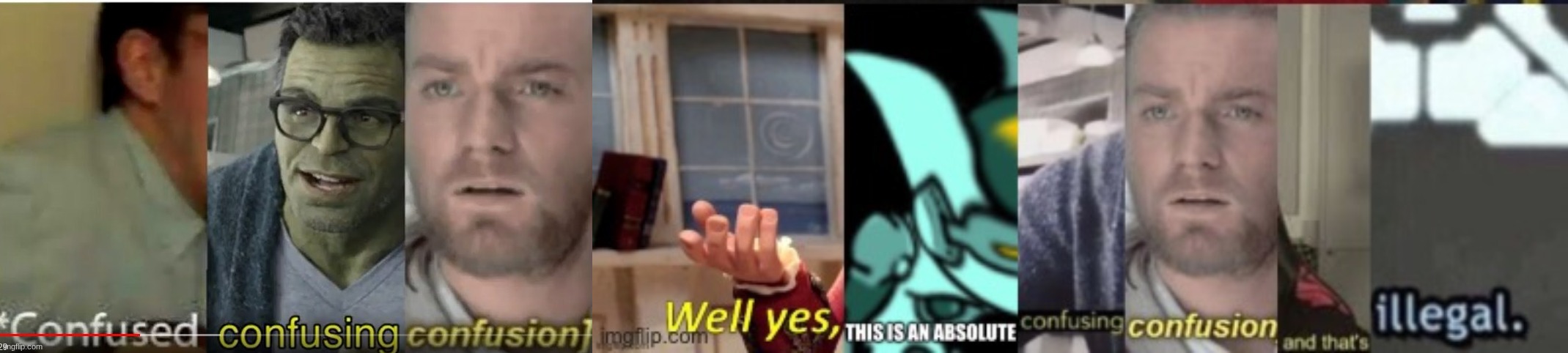 image tagged in confused confusing confusion,confusing confusion | made w/ Imgflip meme maker