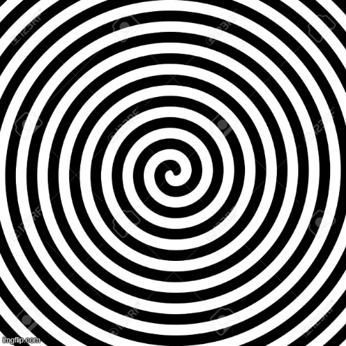 Hypnosis Spiral | image tagged in hypnosis spiral | made w/ Imgflip meme maker