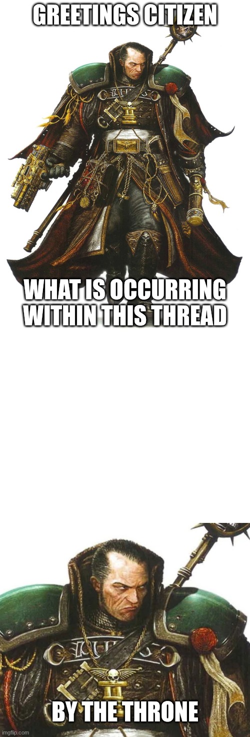 By the Throne Blank Meme Template