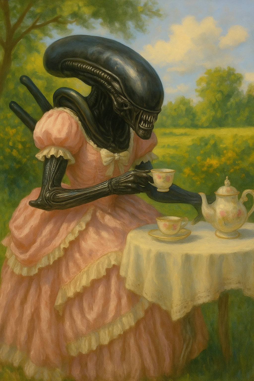 Alien Blank Meme Template