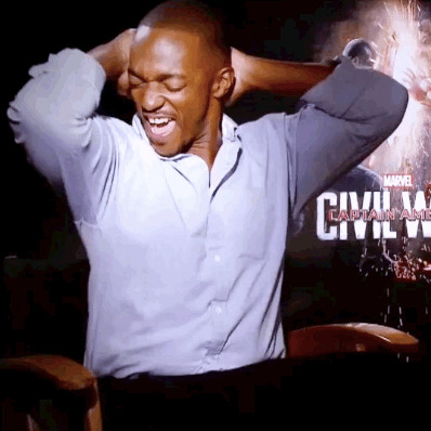 Anthony Mackie Dance Blank Meme Template