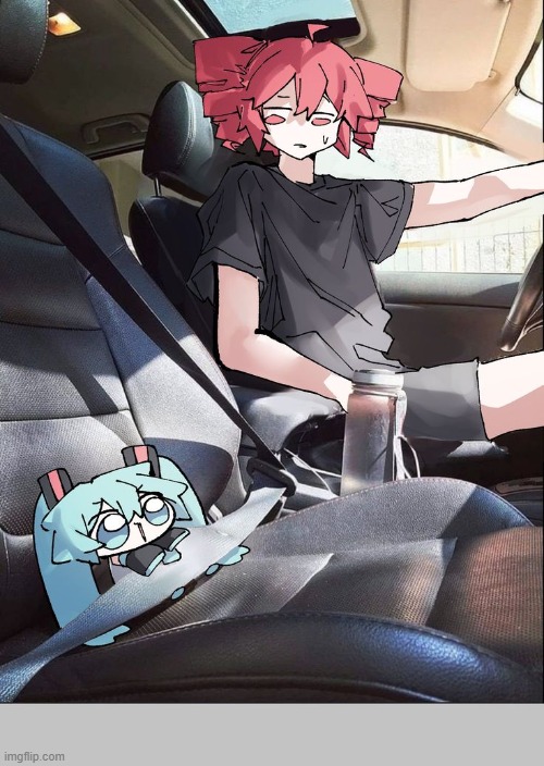 Teto car | image tagged in teto car | made w/ Imgflip meme maker