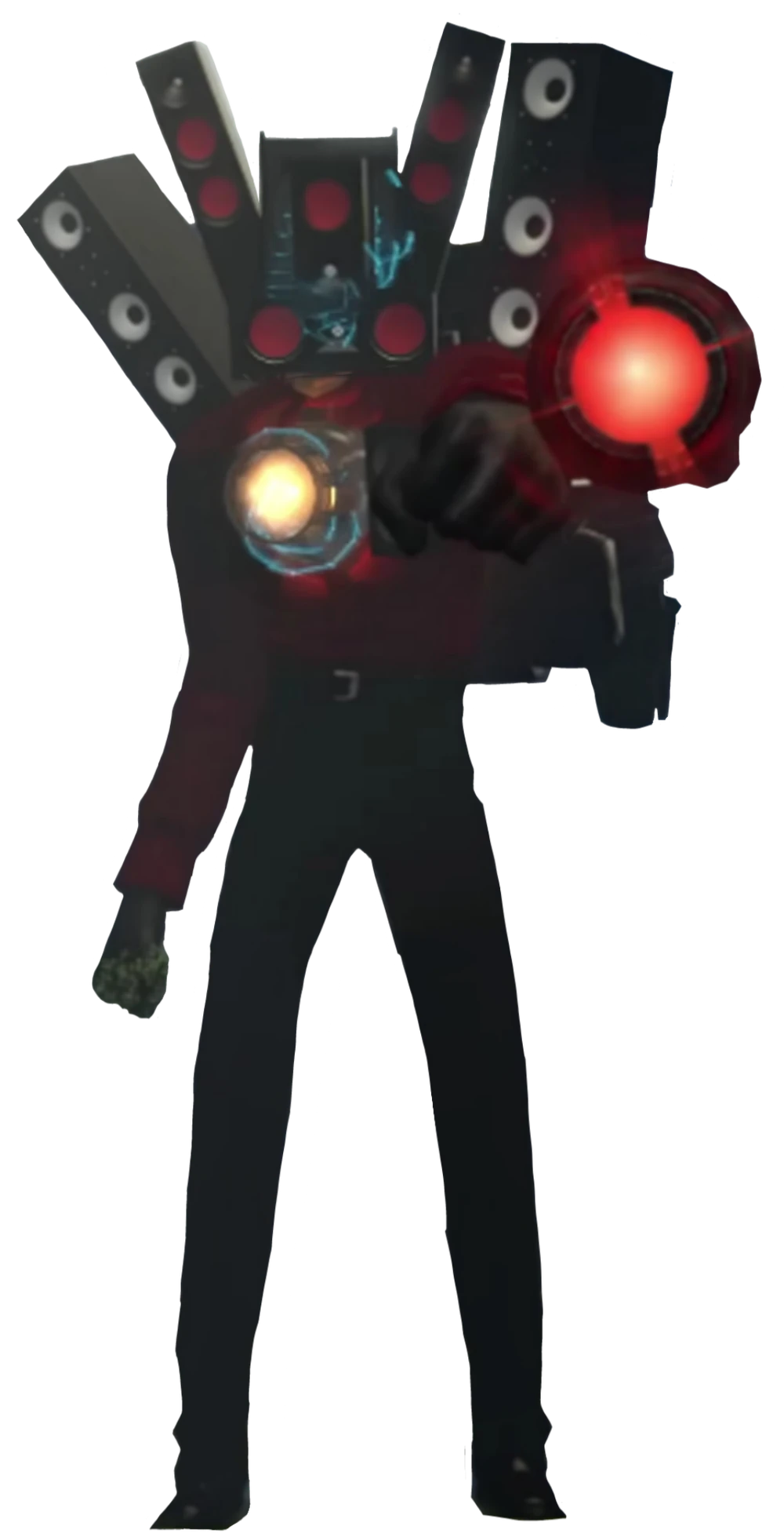 Infected Titan Speakerman Blank Meme Template