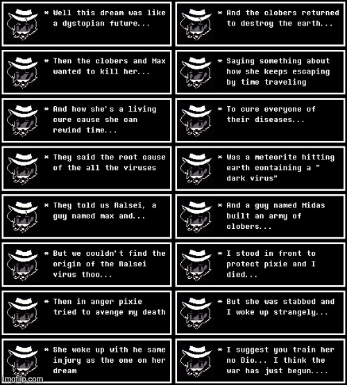 Toaa response to Dio and Gabriel: | image tagged in dark virus | made w/ Imgflip meme maker