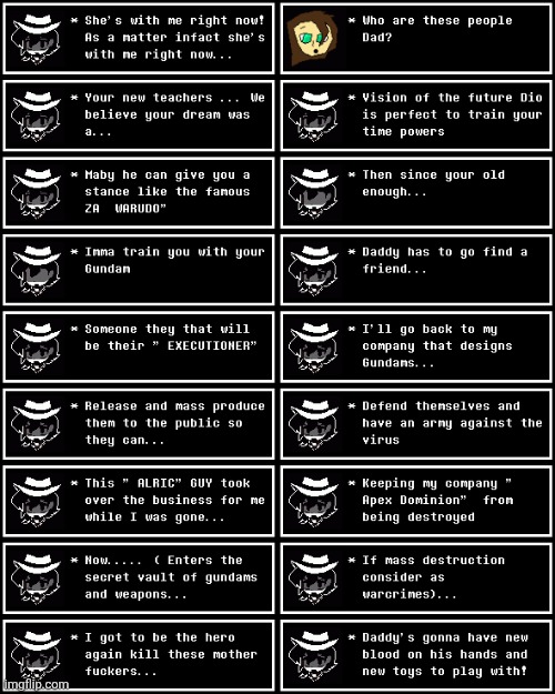 Daddy's gonna fuck some people up TOAAS RESPONSE TO GABRIEL AND DIO: | image tagged in dark virus | made w/ Imgflip meme maker