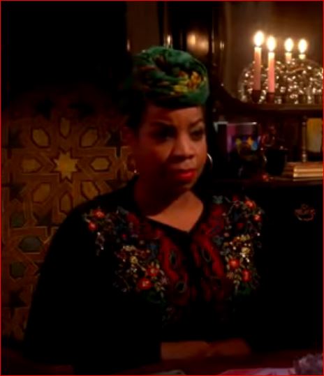 Fortune teller big bang theory Ms Davora Blank Meme Template