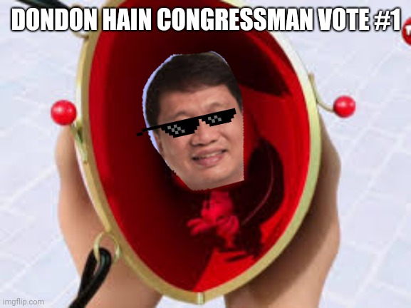 Tonton hain | DONDON HAIN CONGRESSMAN VOTE #1 | image tagged in tikki 1,donald trump,ohio,kamala harris | made w/ Imgflip meme maker