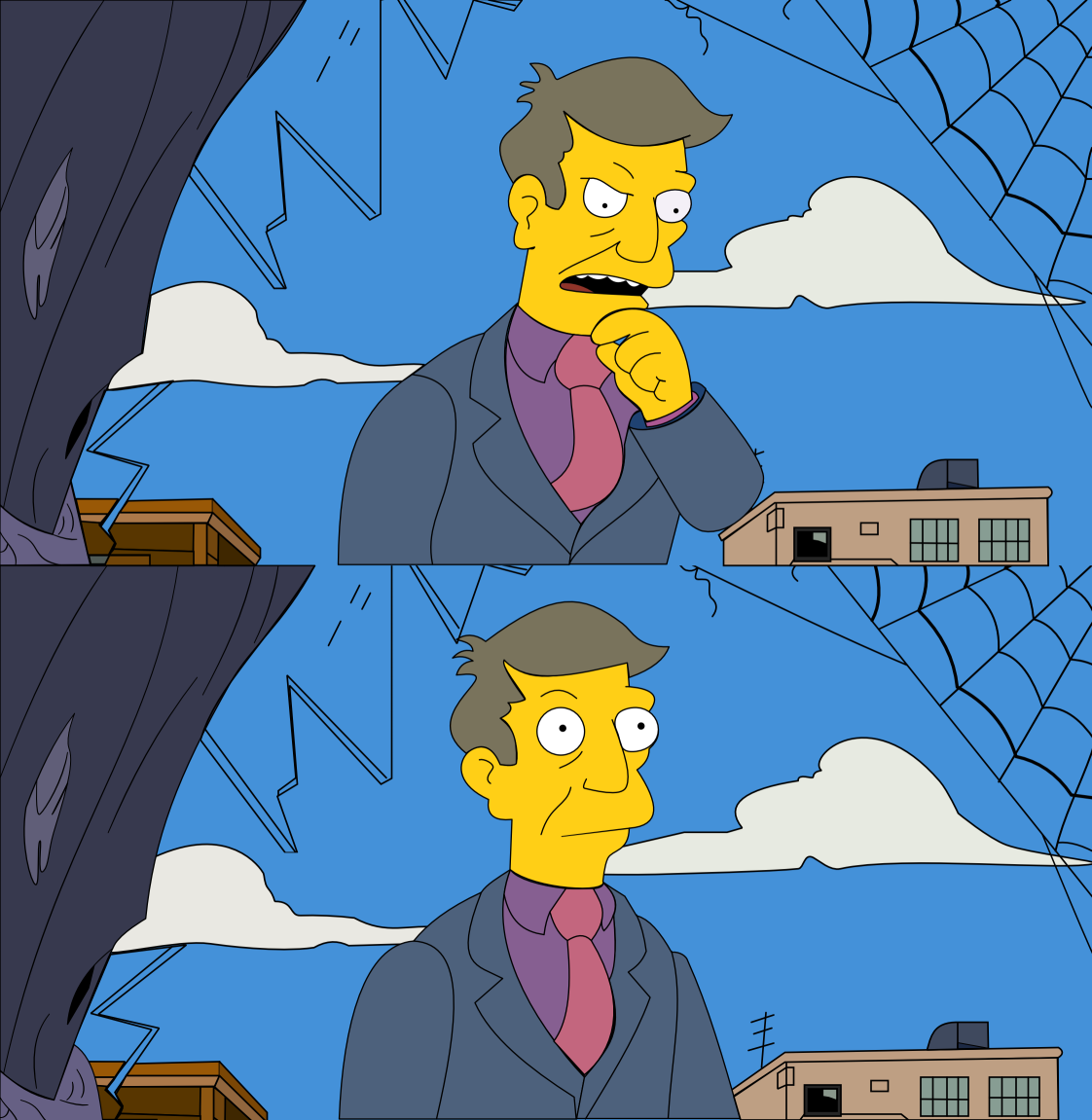 Skinner out of touch Blank Meme Template