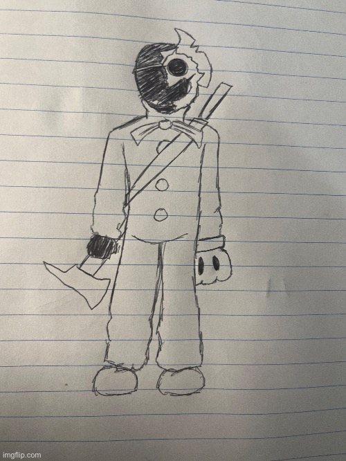 Another Sammy Lawrence thing (following my mascot suit idea, chapter 5 mascot Sammy) | made w/ Imgflip meme maker