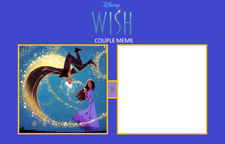 Wish couple meme Blank Meme Template