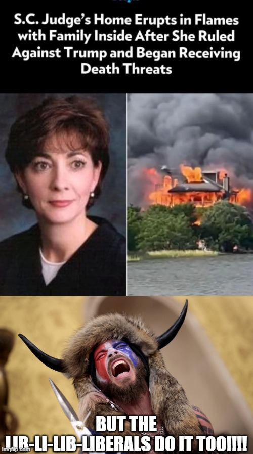 Hypocrisy! | BUT THE LIB-LI-LIB-LIBERALS DO IT TOO!!!! | image tagged in horn hat terrorist | made w/ Imgflip meme maker