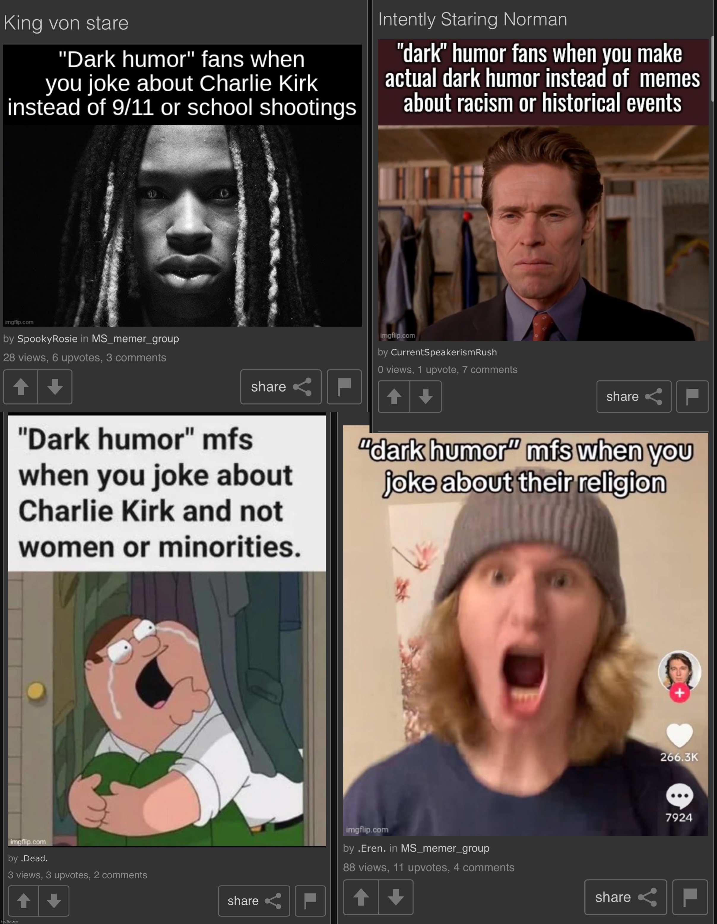 Okay, we get it.  You want to morally police humor. | made w/ Imgflip meme maker