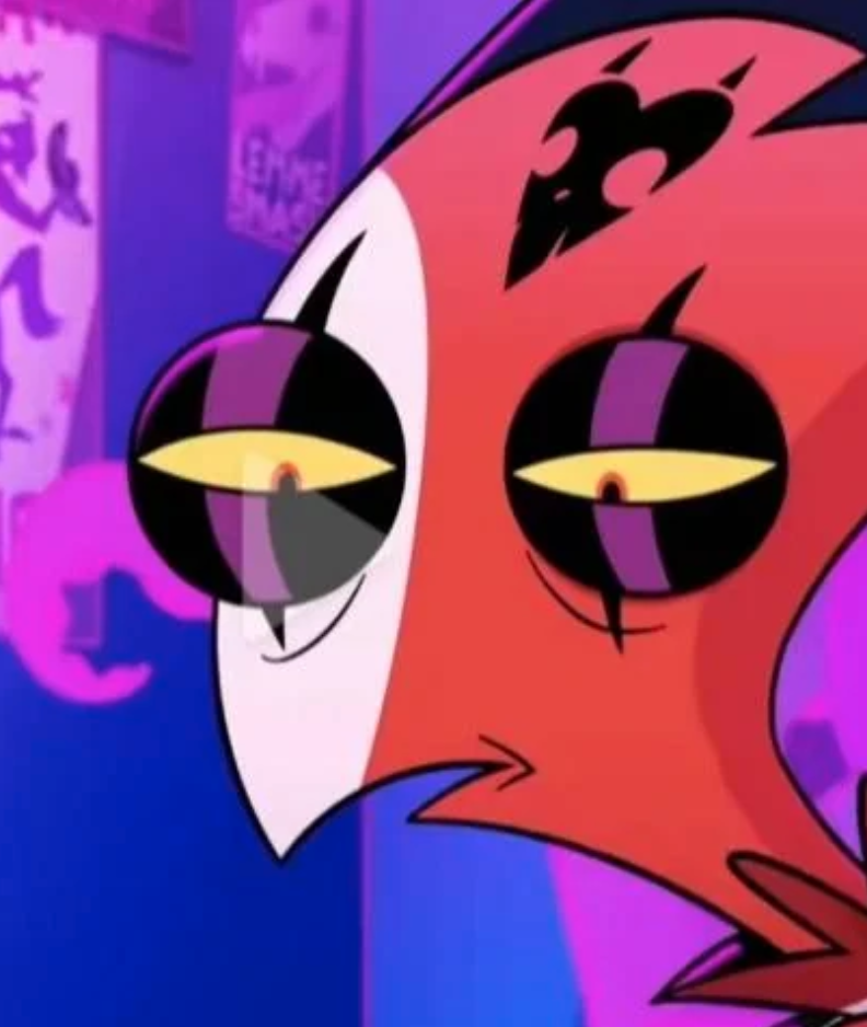 High Quality Traumatised Blitzo Blank Meme Template