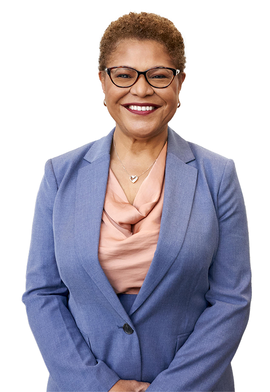 LA Mayor Karen Bass Blank Meme Template