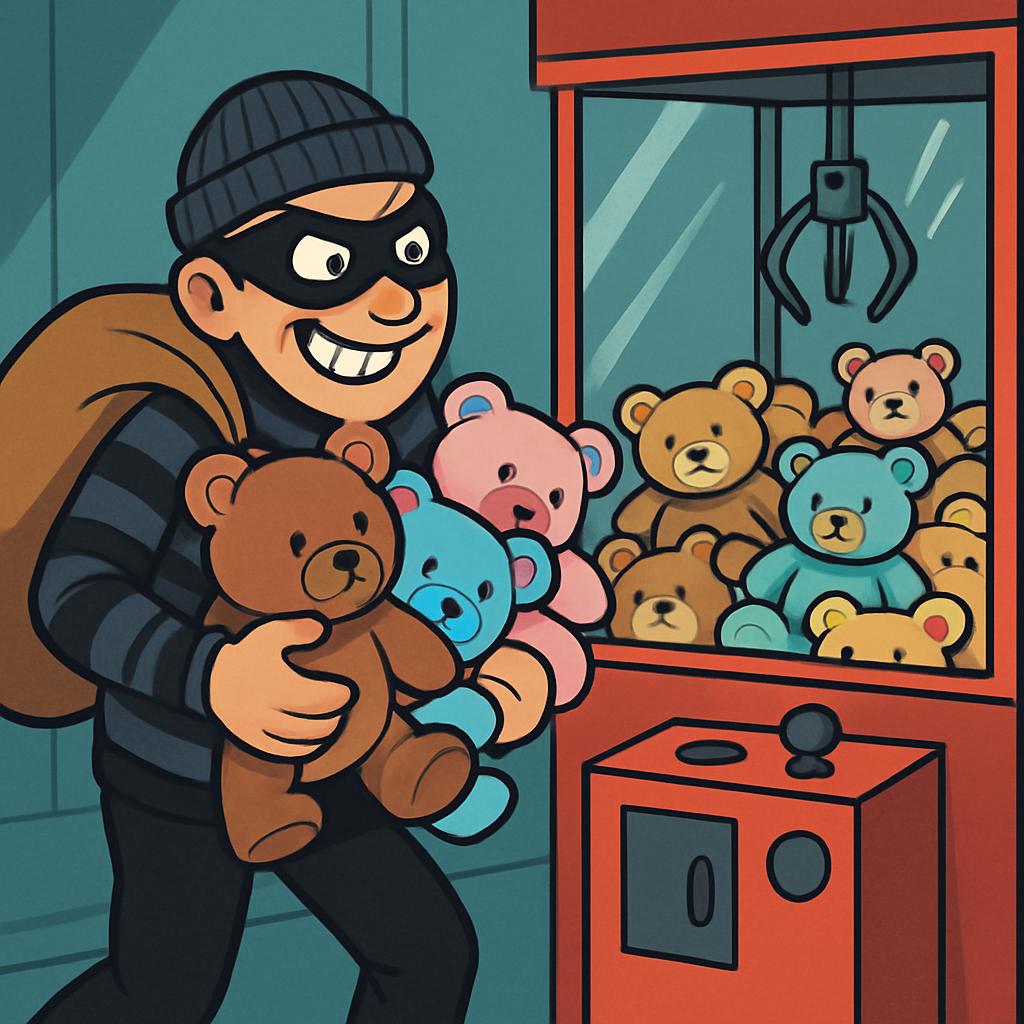 stealing stuffies Blank Meme Template