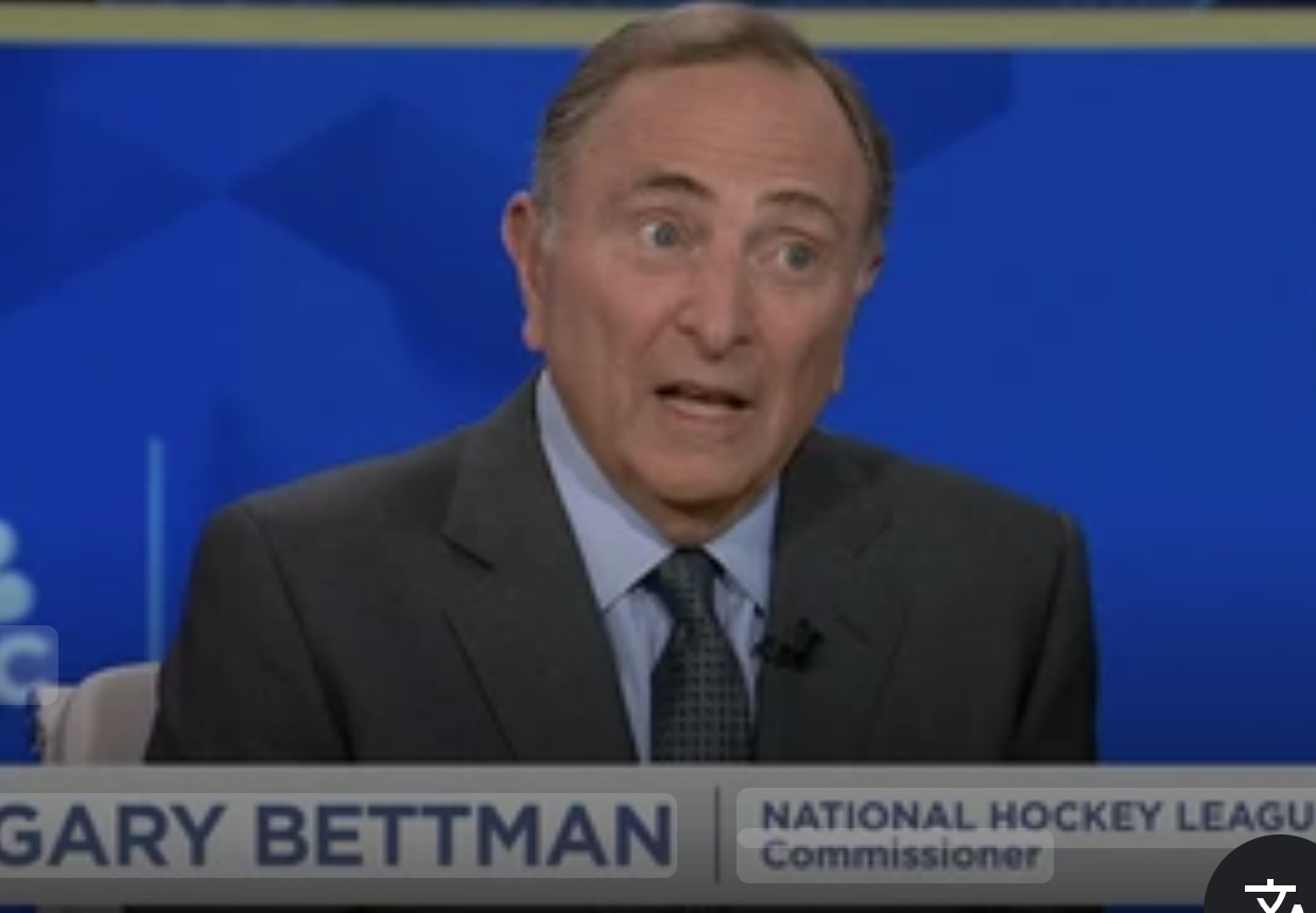 Gary Bettman Blank Meme Template