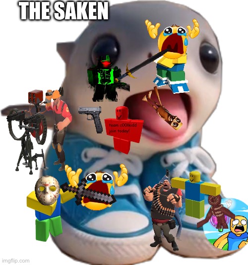 Los Tralalerito | THE SAKEN | image tagged in los tralalerito | made w/ Imgflip meme maker