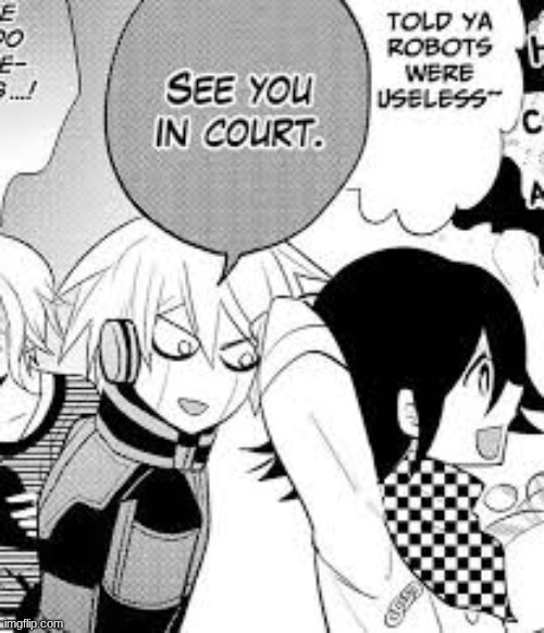 I love Kiibo so much as a character, look how silly he is | image tagged in e | made w/ Imgflip meme maker