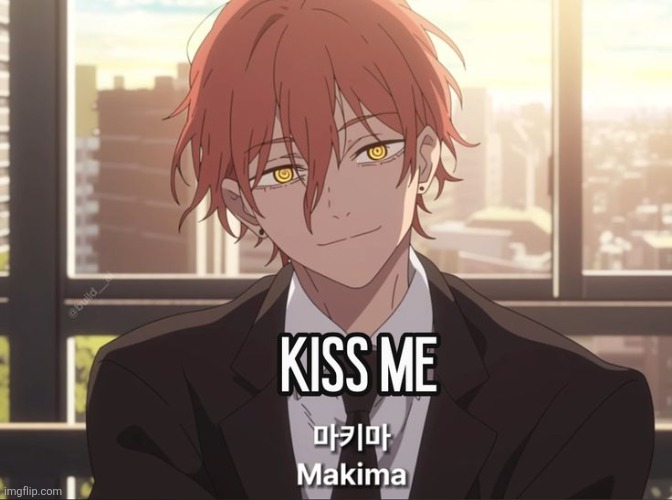 Makima but a guy | made w/ Imgflip meme maker