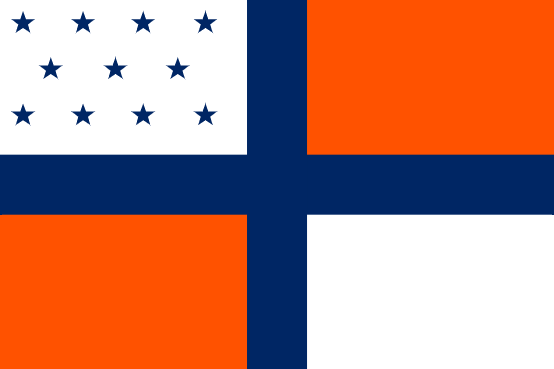 flag of west new york. Blank Meme Template