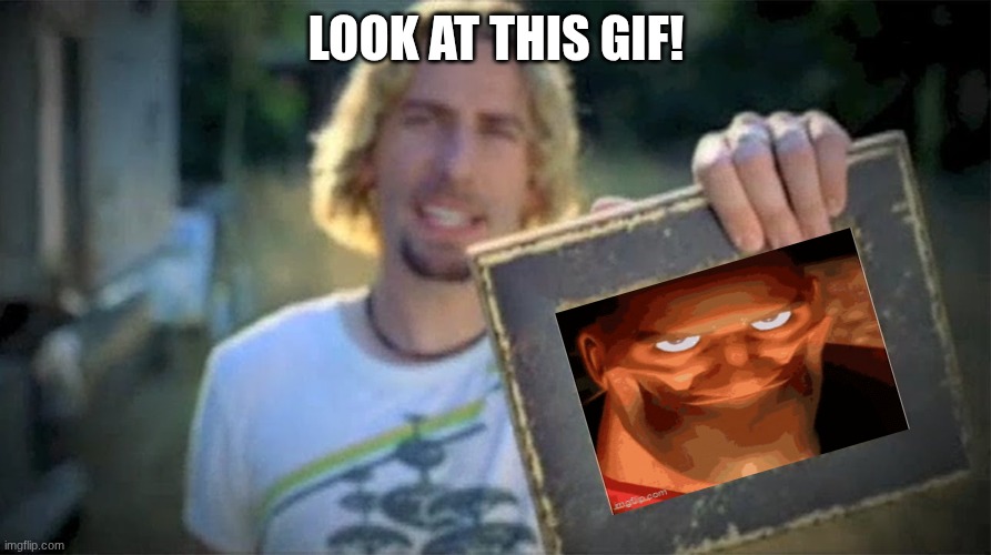 Look At This Photograph | LOOK AT THIS GIF! | image tagged in look at this photograph | made w/ Imgflip meme maker