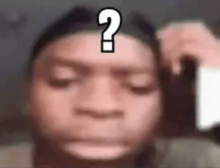 Confuse black man Blank Meme Template