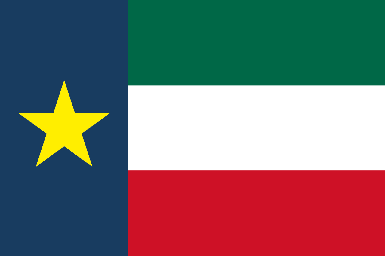 Redesigned Texas flag Blank Meme Template