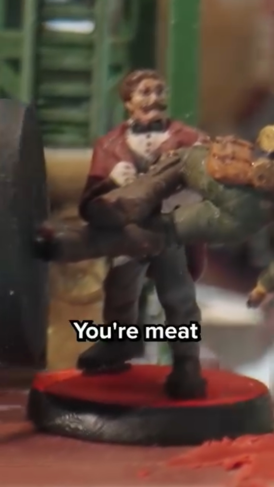 You’re meat Blank Meme Template