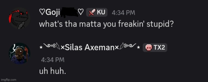 real interaction btw. | made w/ Imgflip meme maker