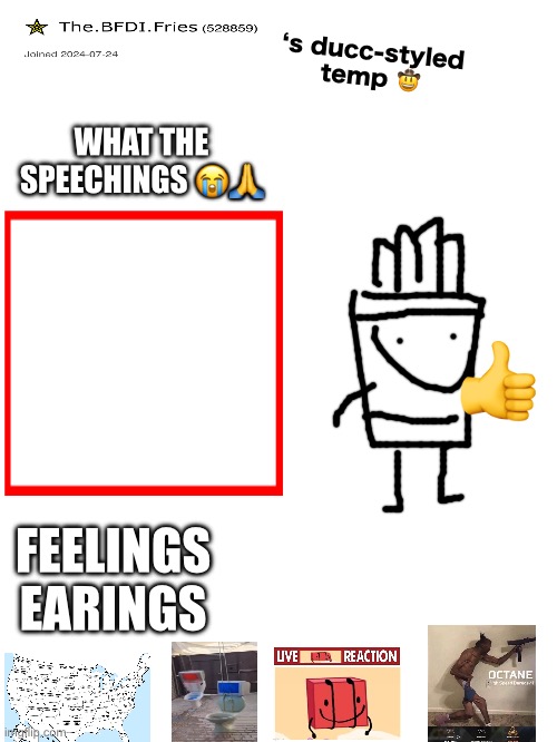 timmy tuff knuckles over here ts aint tuff Blank Meme Template