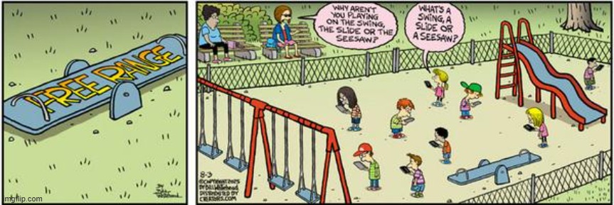 Free Range | image tagged in comics | made w/ Imgflip meme maker