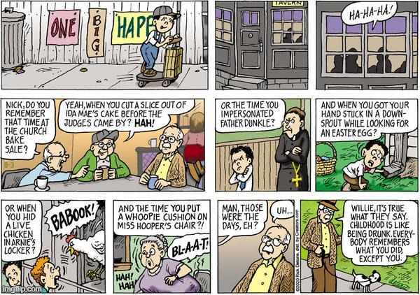 One Big Happy | image tagged in comics | made w/ Imgflip meme maker