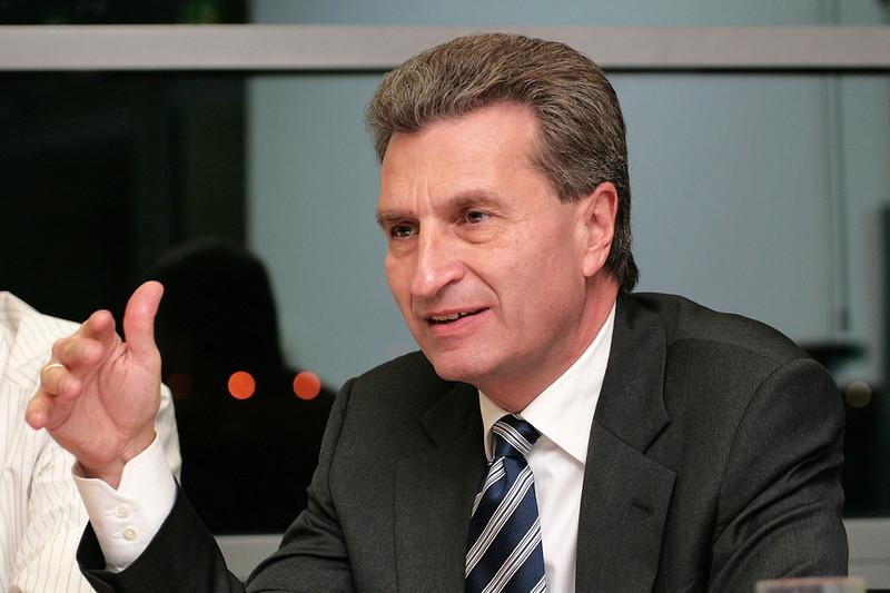 Günther Oettinger Blank Meme Template