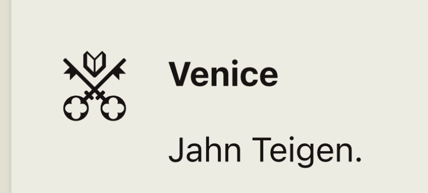 Did Venice say the name of the singer who sang Optimist? Blank Meme Template