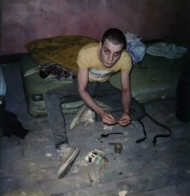 Trainspotting heroin room Blank Meme Template