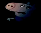 George pig scared Blank Meme Template
