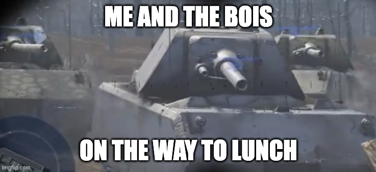 THE BOIS | ME AND THE BOIS; ON THE WAY TO LUNCH | image tagged in allow us to introduce ourselves | made w/ Imgflip meme maker