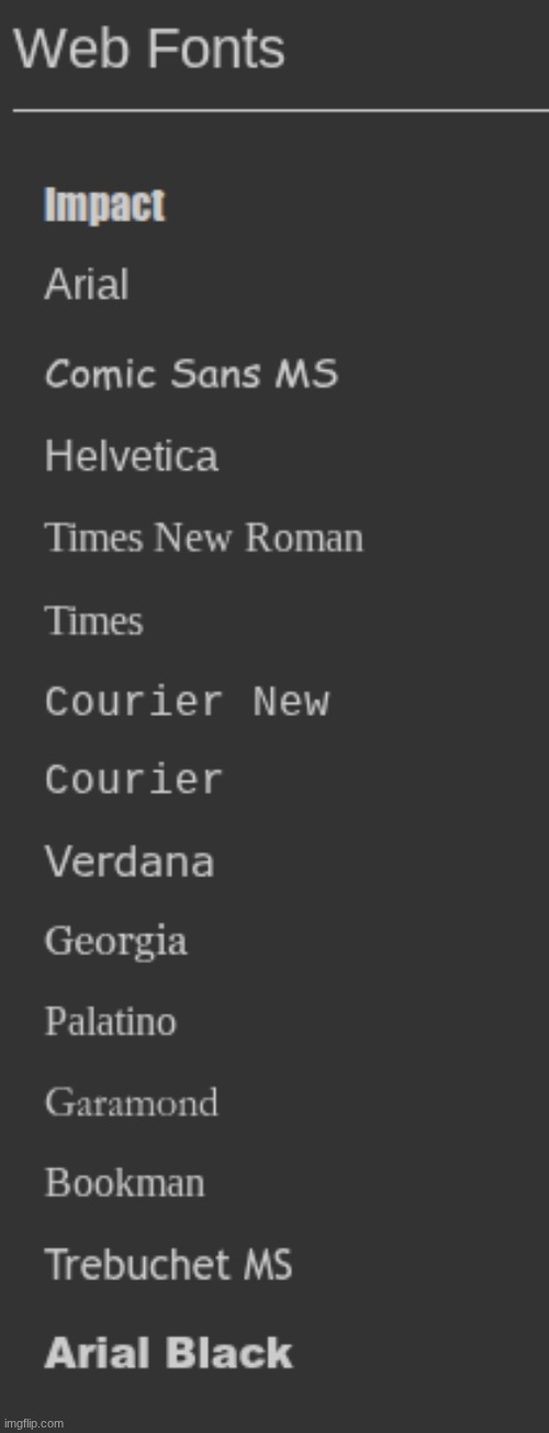 someone should make a tier list of these fonts | made w/ Imgflip meme maker