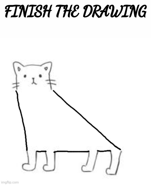 Stay simple | image tagged in finish the drawing | made w/ Imgflip meme maker