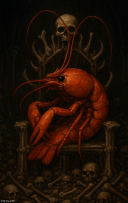 the time is shrimple | made w/ Imgflip meme maker