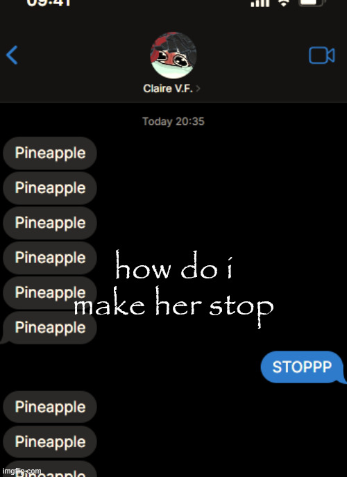 how do i make her stop | made w/ Imgflip meme maker