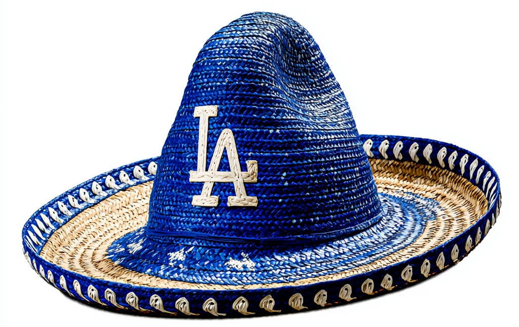 Dodgers Sombrero Blank Meme Template