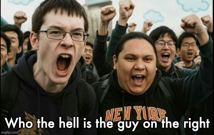 Squid 67 game | Who the hell is the guy on the right | image tagged in squid 67 game | made w/ Imgflip meme maker