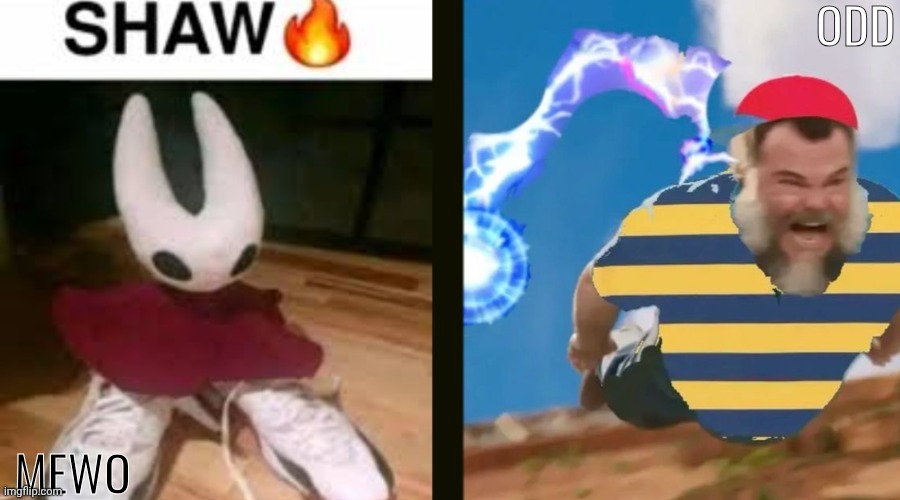 Mewo and odd shared temp Blank Meme Template