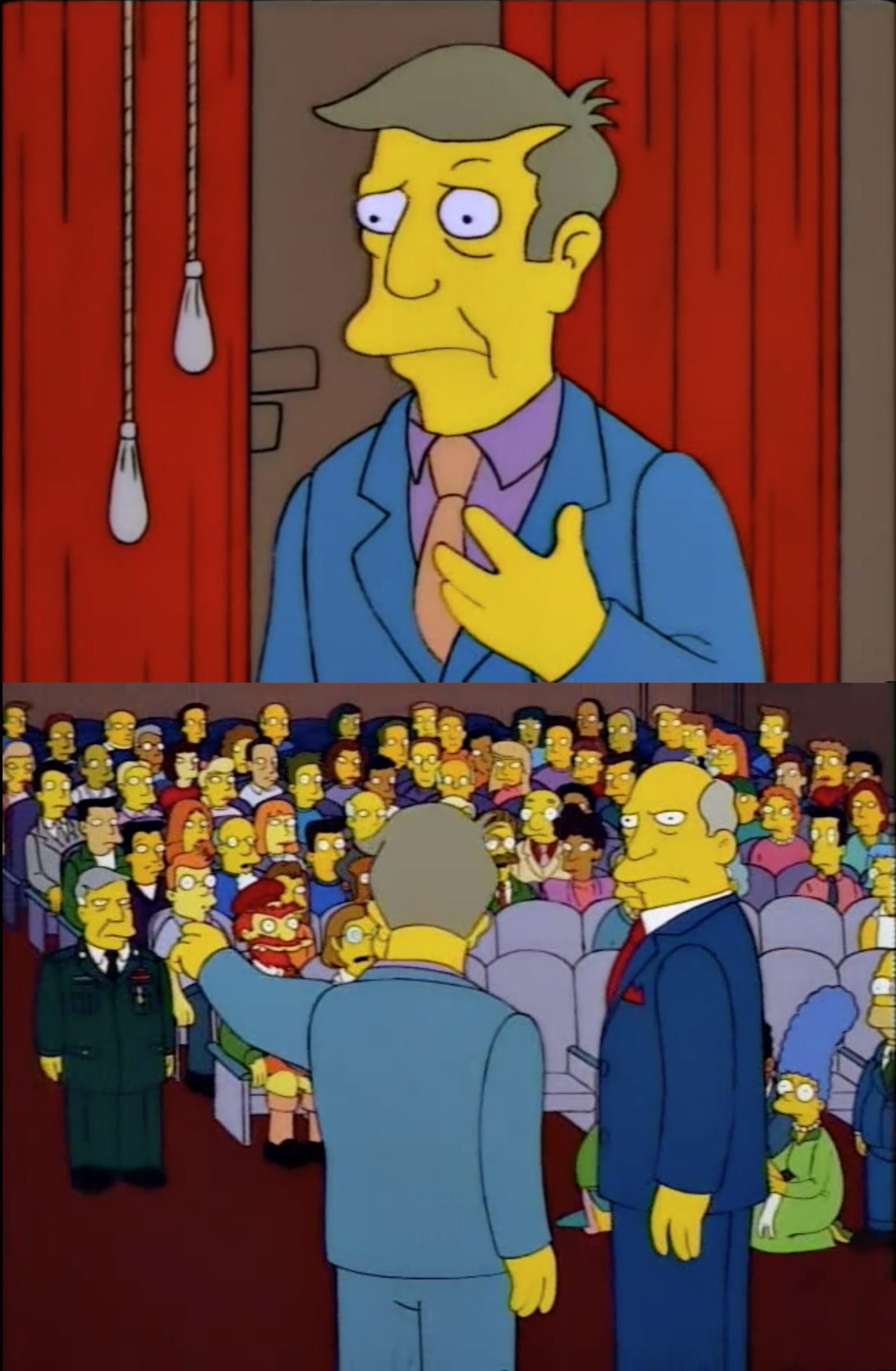 High Quality The REAL Seymour Skinner Blank Meme Template